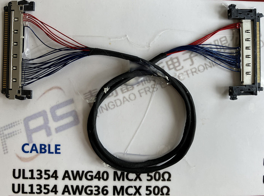 οθόνη lap-top καλωδίων καρφιτσών λουριών 30AWG 20 καλωδίων 0.3mm LVDS
