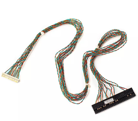 Molex 1.8m μακρύς επίπεδος ομοαξονικός νικελίου συνελεύσεων λουριών καλωδίων
