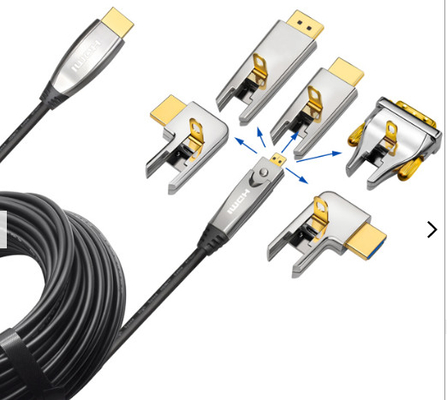 συνέλευση καλωδίων 48gps HDMI οπτική ίνα 20 100ft 8k Hdmi