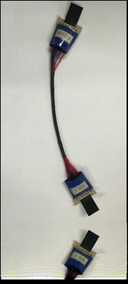 Ομοαξονική συνέλευση 0.3mm καλωδίων μικροϋπολογιστών δοκιμής IPEX βιομηχανικό λουρί καλωδίων