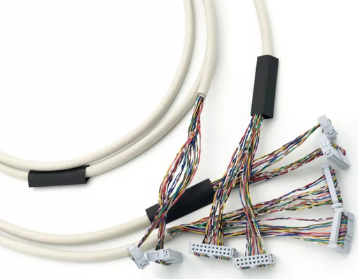 2.54mm FFC επίπεδη καλωδίων 12-64 συστροφή κορδελλών καρφιτσών ευκίνητη για την οθόνη LCD