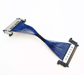 Ο μικροϋπολογιστής AWG44 0.5mm πείθει τις συνελεύσεις καλωδίων, συνέλευση καλωδίων 170mm LVDS