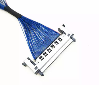 Ο μικροϋπολογιστής AWG44 0.5mm πείθει τις συνελεύσεις καλωδίων, συνέλευση καλωδίων 170mm LVDS