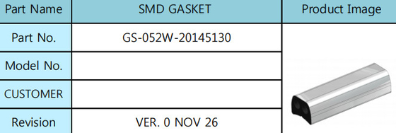 Στόλισμα 20mm Smt Emi επένδυσης Au σιλικόνης προστατεύοντας στόλισμα