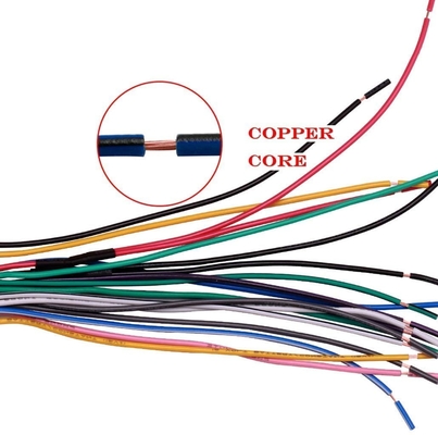 18AWG 4 ομιλητής 16 καρφιτσών αυτοκινήτων στερεοφωνικό λουρί καλωδίωσης συνδετήρων ηλεκτρικό