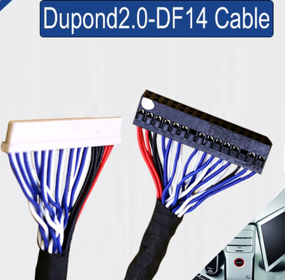 DF 14 ομοαξονικό καλώδιο 0.5mm 38 μικροϋπολογιστών σε 46AWG μικρά 370mm