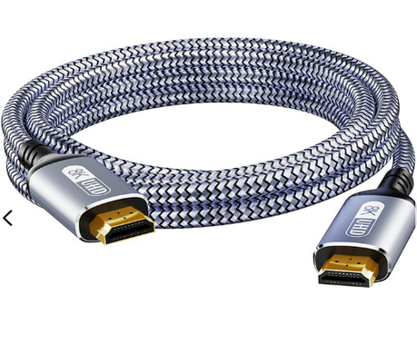 Χρυσός συνελεύσεων καλωδίων 24-30AWG HDMI που καλύπτεται για το όργανο ελέγχου τυχερού παιχνιδιού PS5