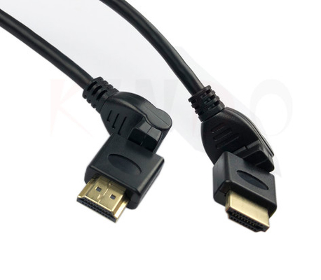 1080p 360 υπερβολικό Hd Hdmi καλώδιο 8.0mm βαθμού 4k υψηλή ταχύτητα Hdmi με Ethernet