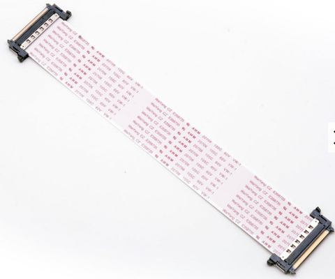 LVDS 400mm επίπεδο καλώδιο FPC, επίπεδο καλώδιο κορδελλών καρφιτσών 41-51