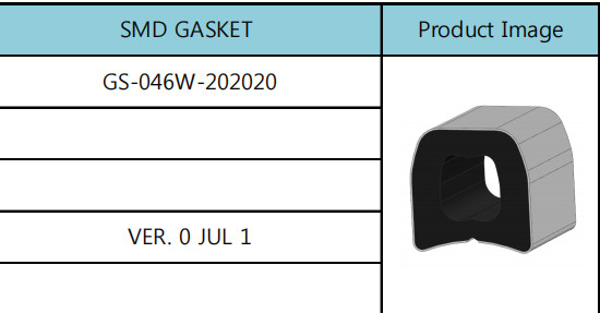 ελαστική αποκατάσταση στολισμάτων 20mm SMD, επίπεδα στρογγυλά λαστιχένια στολίσματα σιλικόνης